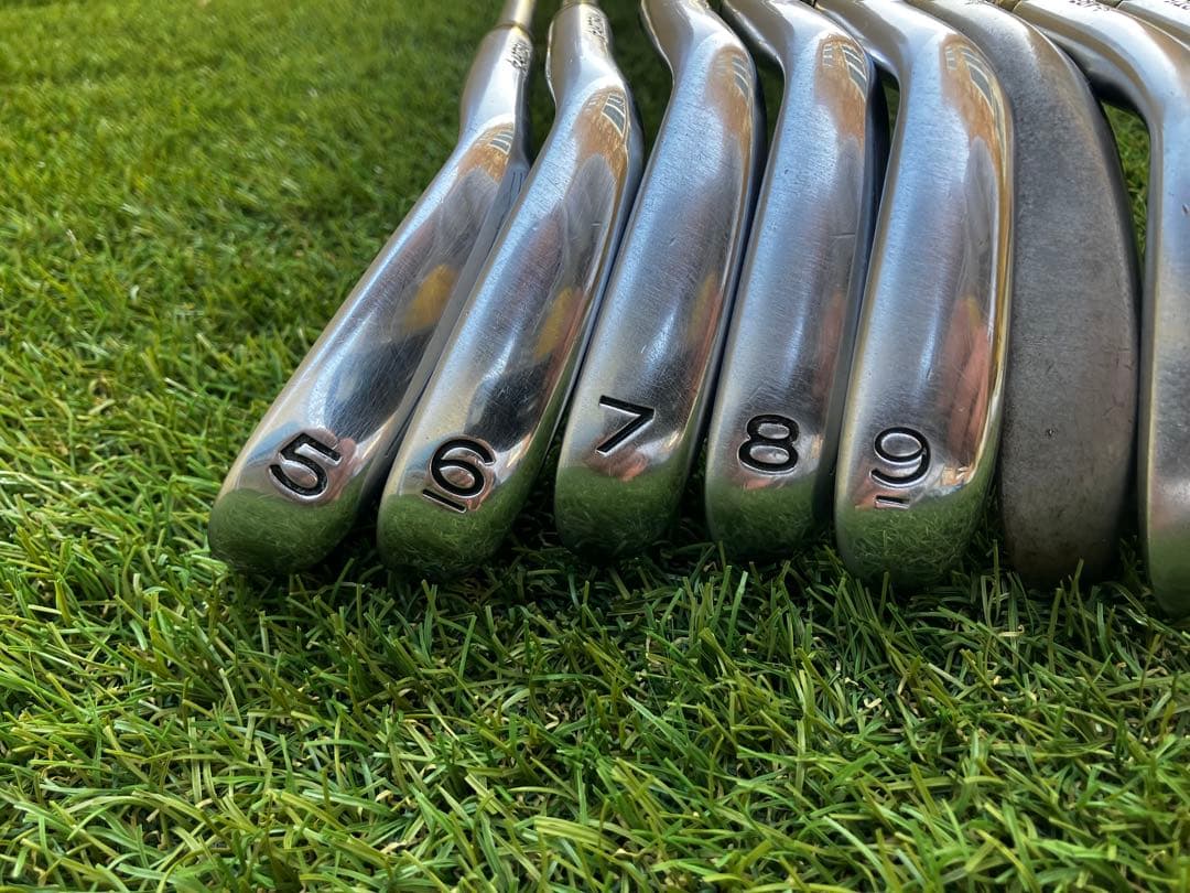 【レア】アーティザン CB 限定 スチールファイバー 5-PW 50,54,58