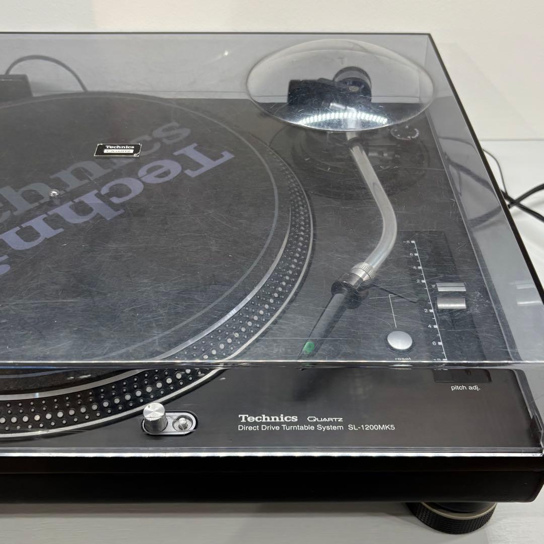 D*N様 Technics ターンテーブルSL-1200MK5ブラック2台セット