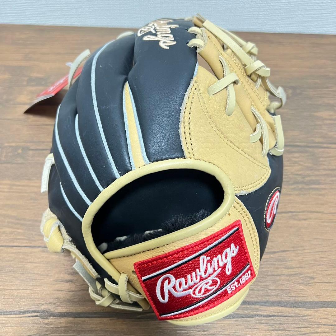 【未使用品】一般軟式・グローブ ローリングス 内野用・大人用 キャメル