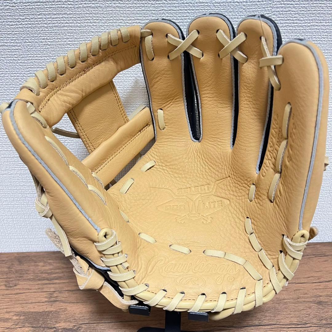 【未使用品】一般軟式・グローブ ローリングス 内野用・大人用 キャメル