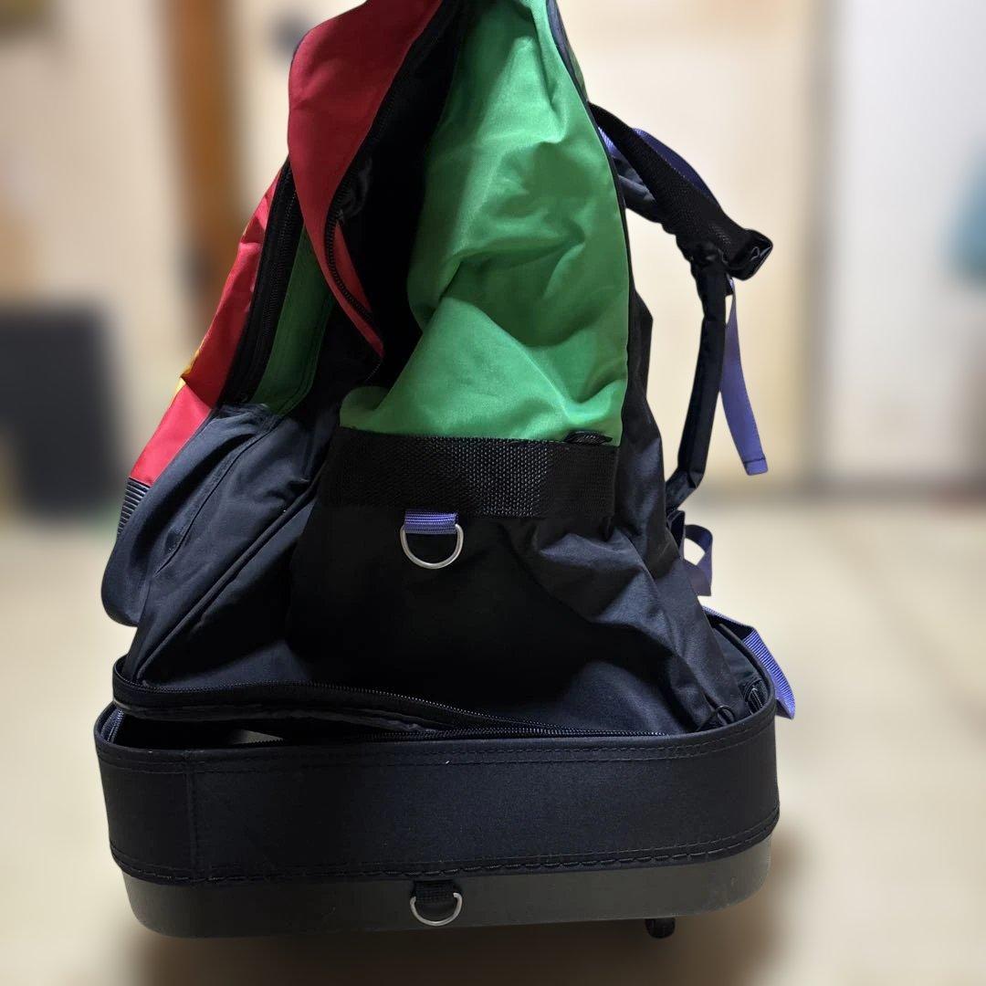 ⚫︎YAMAHA/ヤマハ　スキー　キャリーバッグ/ブーツバック　昭和レトロ