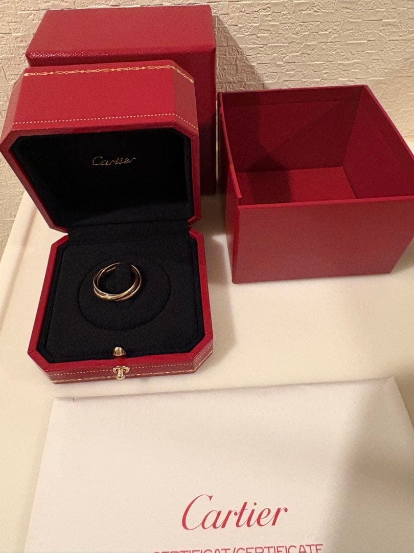 カルティエ　トリニティ リング スモールモデル　52サイズ