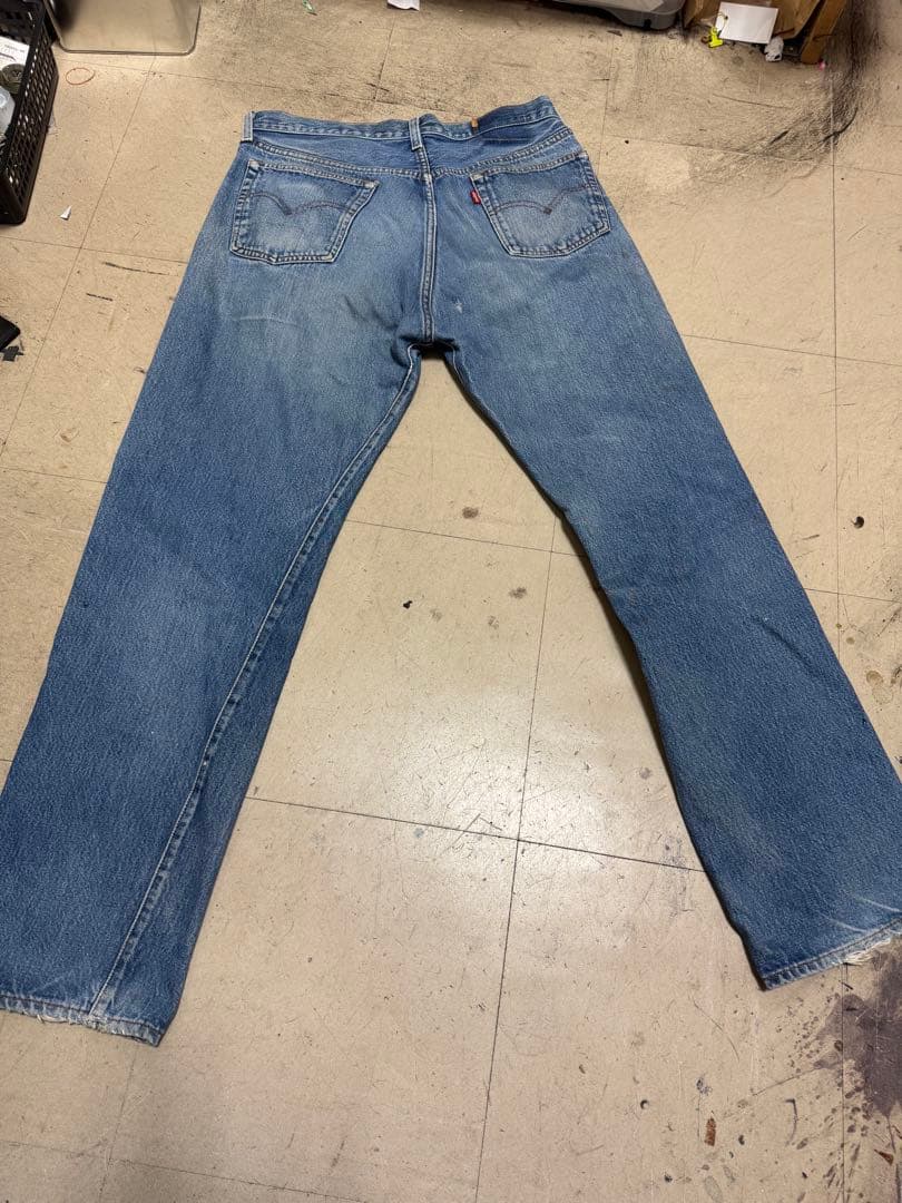 激レア　赤耳オリジナル　最終モデル リーバイス　555 501 赤耳