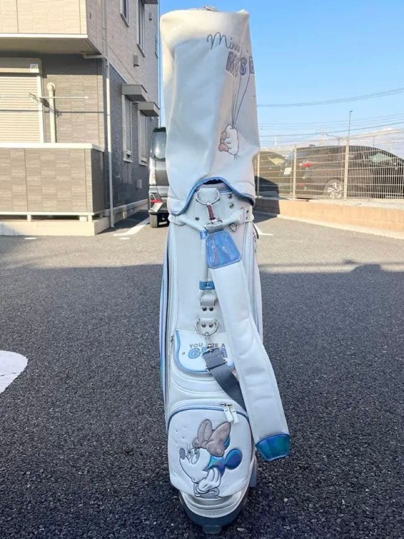 ゴルフバッグ　キャディバッグ　ミニー　ディズニー