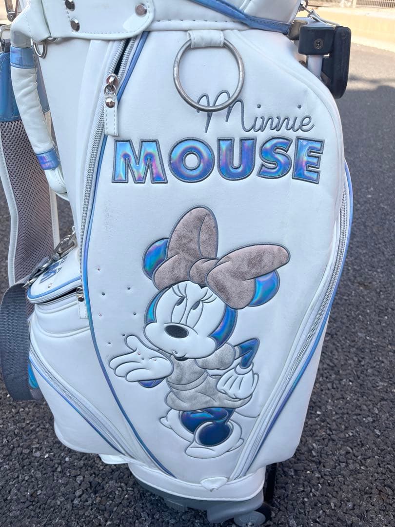 ゴルフバッグ　キャディバッグ　ミニー　ディズニー