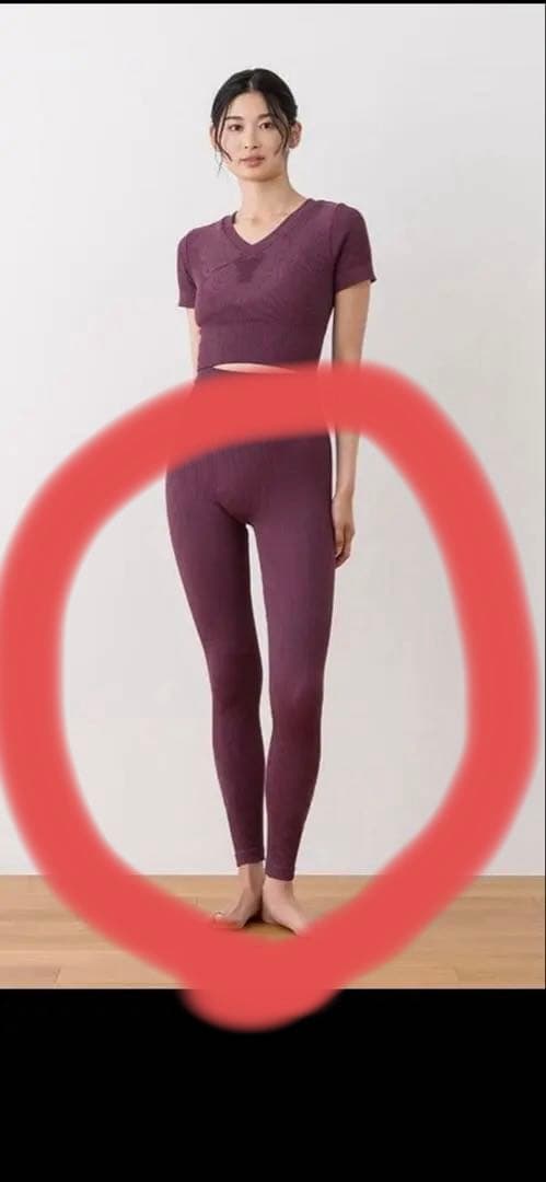 【新品】【SUKALA】 ヨガレギンス　Tシャツセット　Ｌ　おまけ付き