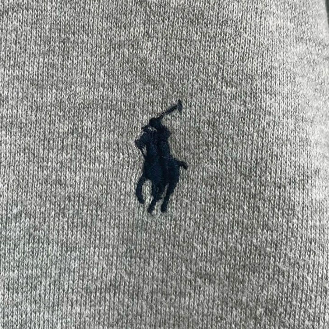 ポロラルフローレンPOLO RALPH LAURENジップアップパーカー　グレー
