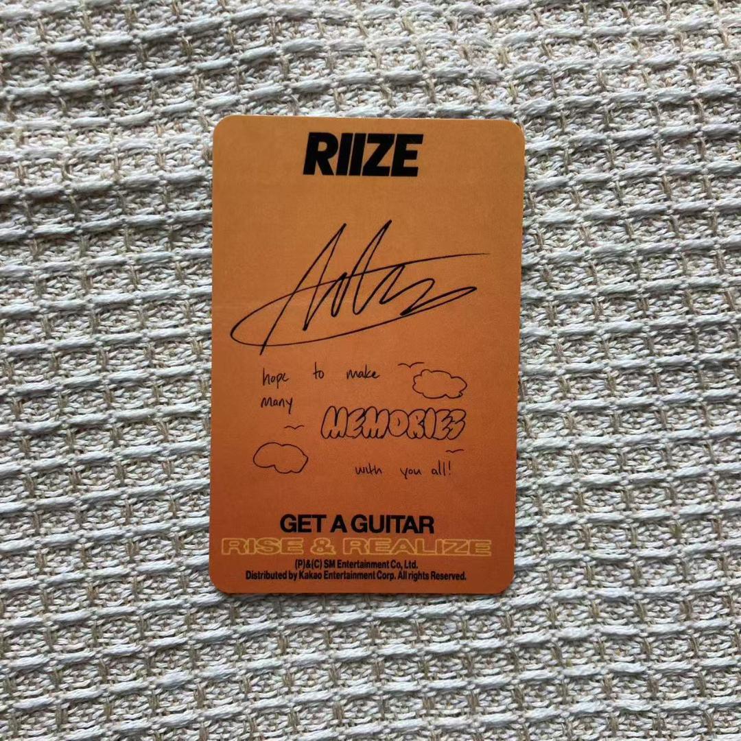 RIIZE アントン get a guitar Amazon US トレカ