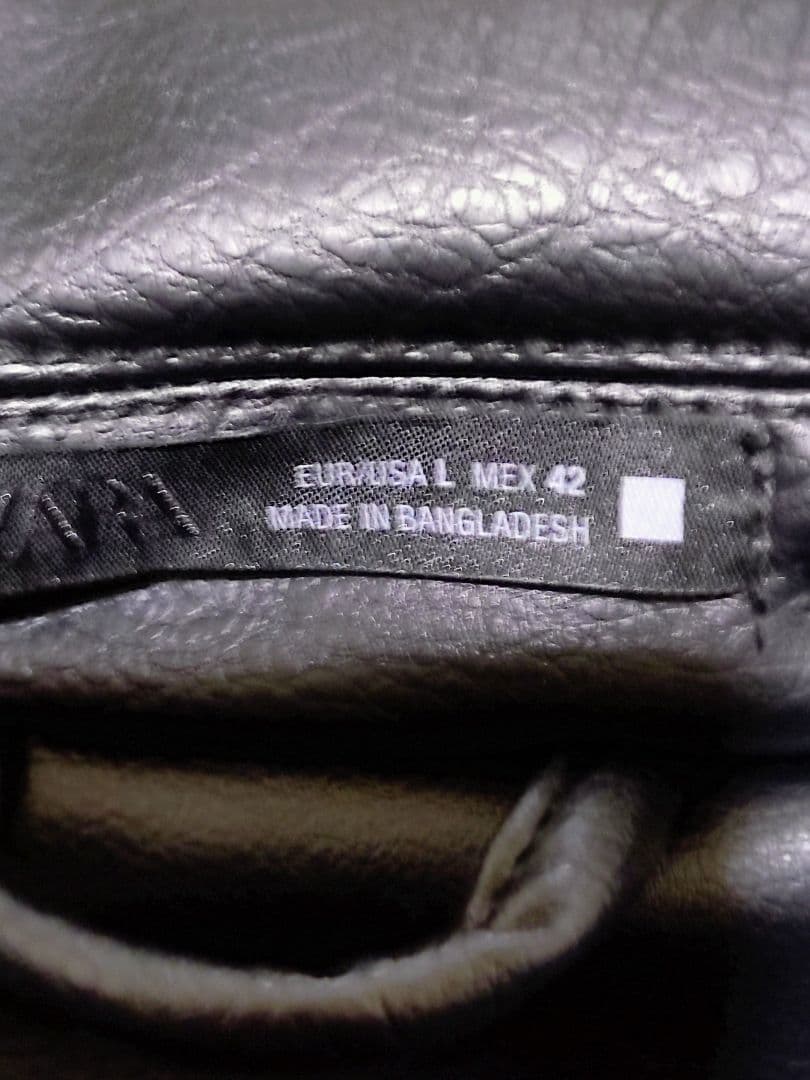 ZARA　ライダースジャケット