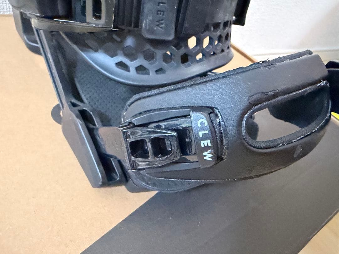 スノーボード ビンディング Clew binding 20 Black - M