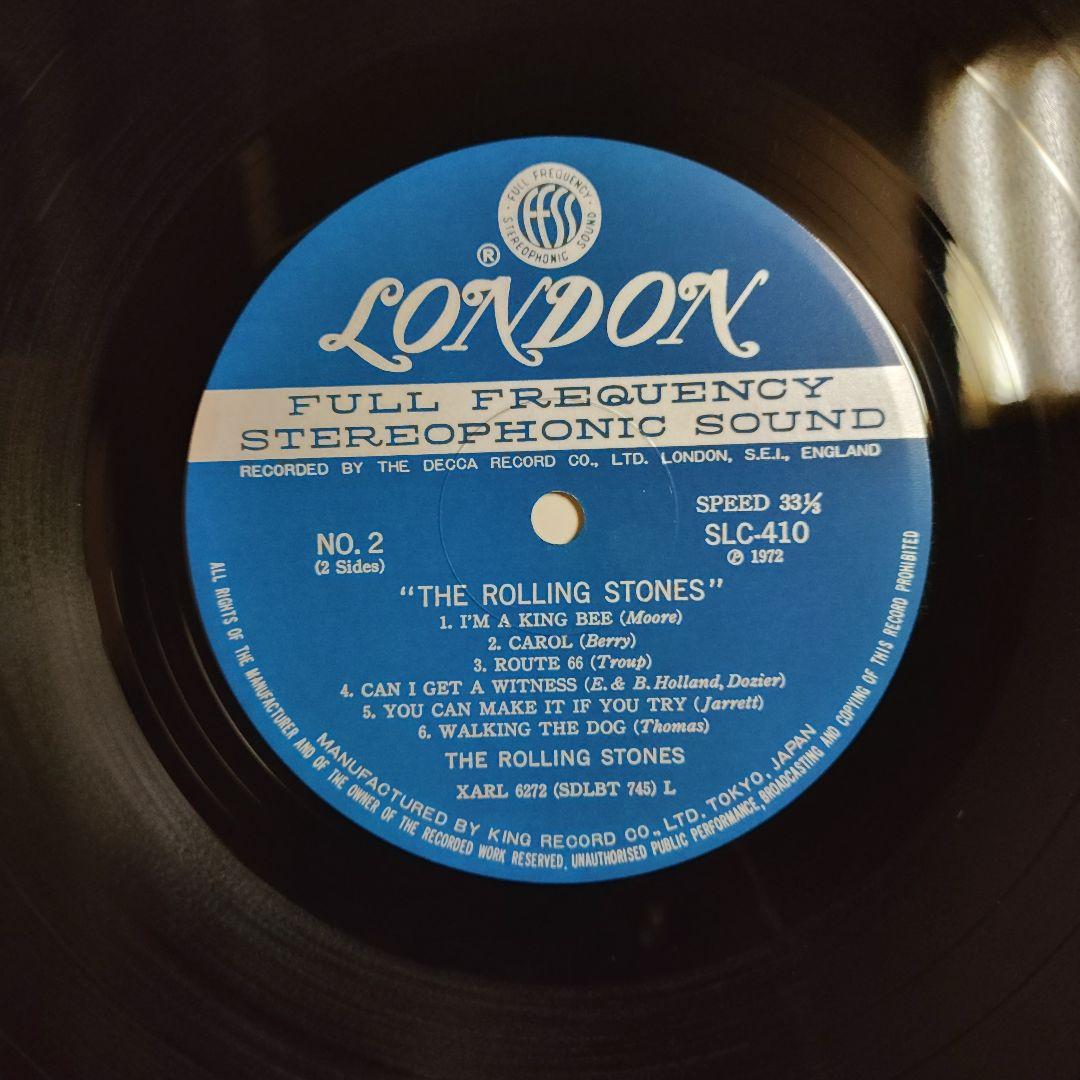 【幻の来日記念盤ＬＰレコード】ローリング・ストーンズ／ファースト・アルバム