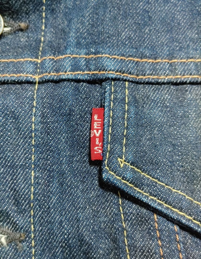 ぴ*ち様 LEVI'S 557XX デニムジャケット サイズ38 日本製 復刻