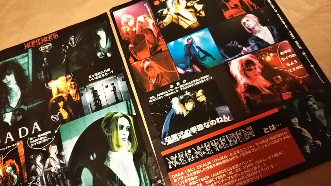 切り抜き 10枚 14ページ ベルベットエデン velvet eden DADA