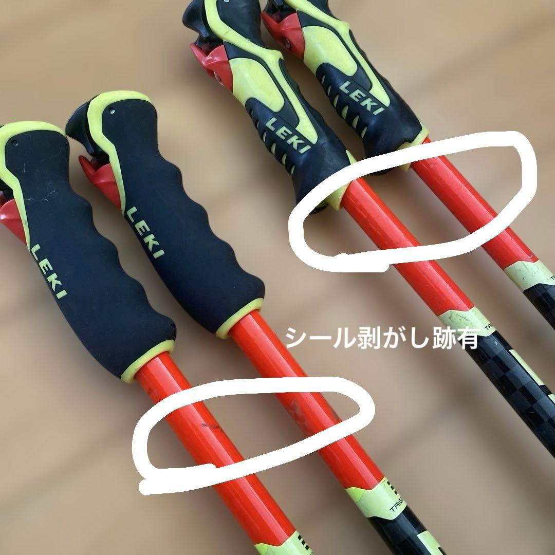 レキ　95cm 100cm ストック　アルペン 競技スキー　ポール　LEKI