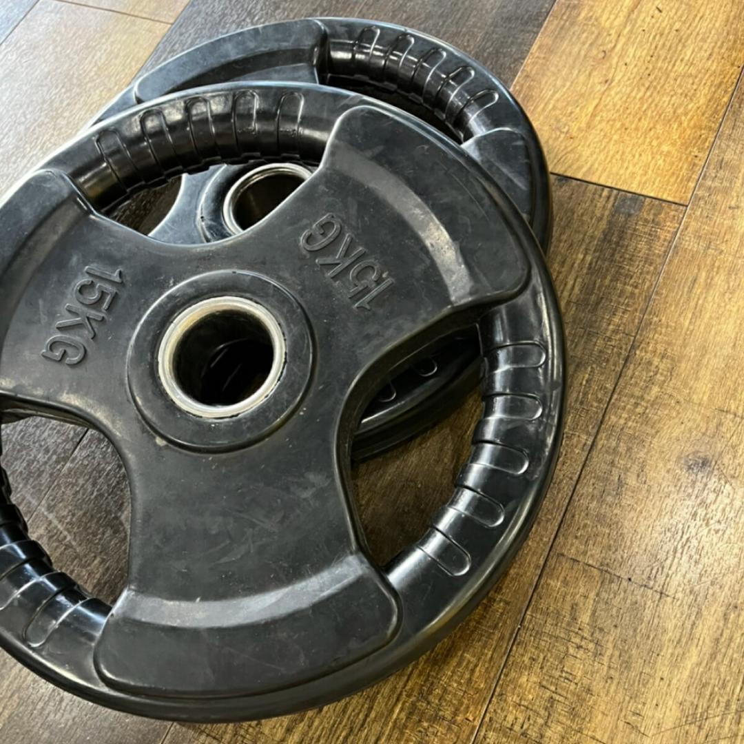 50mmラバープレート　15kg  2枚