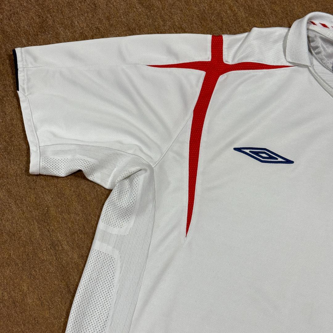 Umbro イングランド代表 ホワイトシャツ ビンテージ 2006 ベッカム