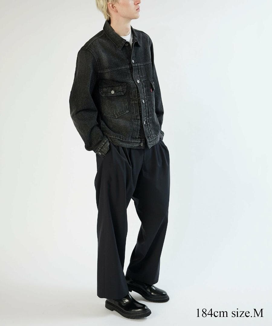 試着のみ Levi's(R) BIOTOP TYPE 2 TRUCKER BLK