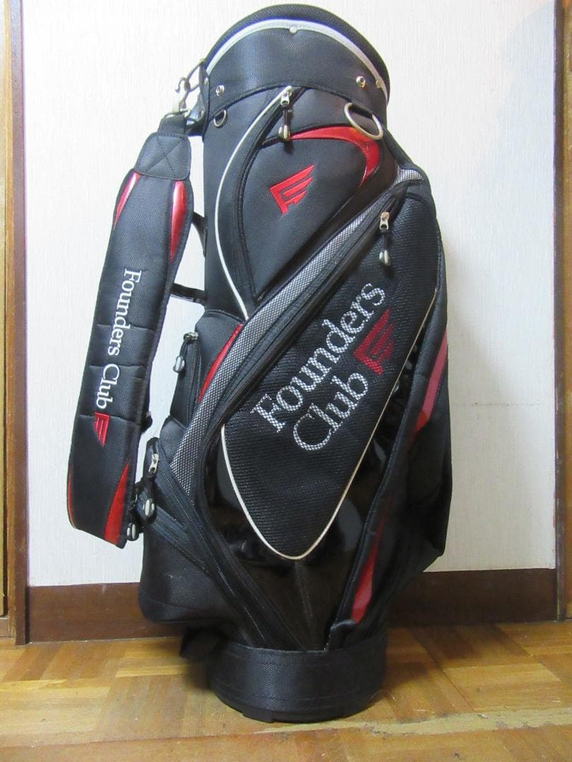 ★ファンダース★Founders Club★ゴルフ.バック★黒★フードなし★