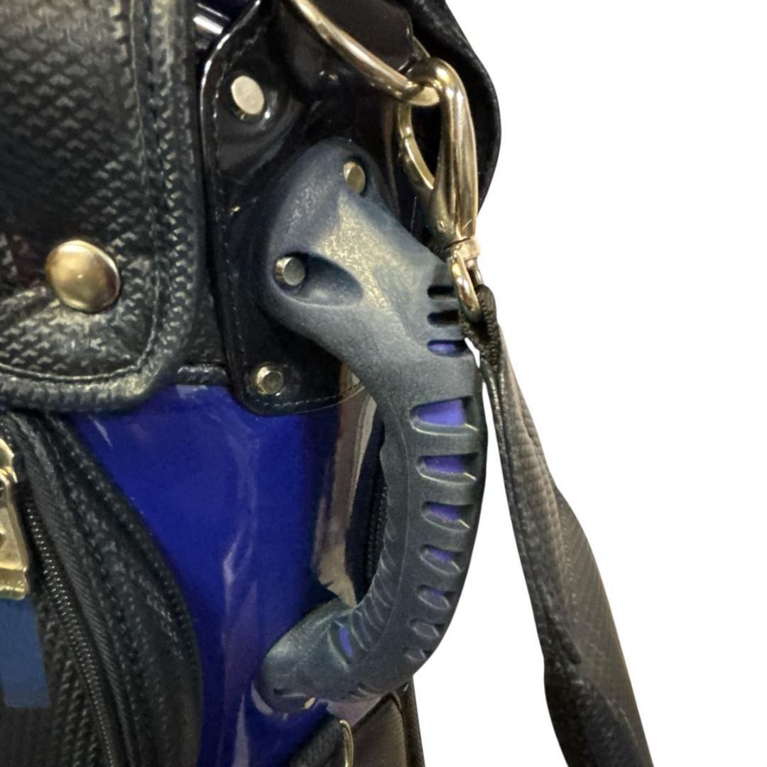 廃盤【美品】Le coq sportif ネイビー　6分割　ゴルフバッグ