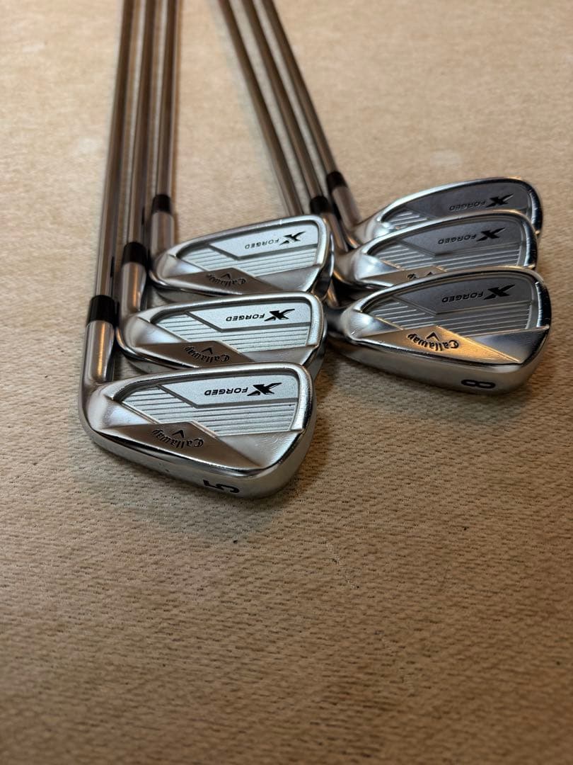 Callaway xforged アイアンセットモーダス120s