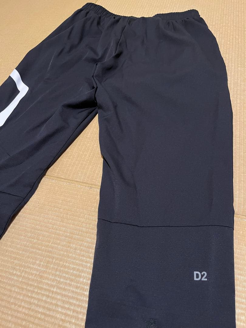 アシックス 上下 セットアップ XL XAT303/XAT636 黒 白