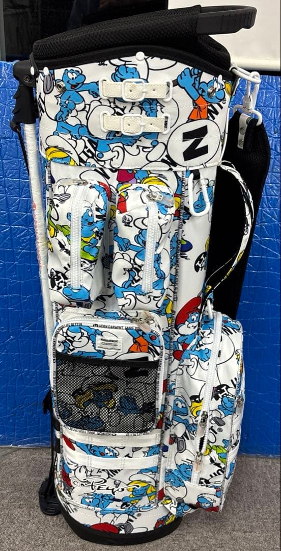 HORN GARMENT × The Smurfs キャディバッグ