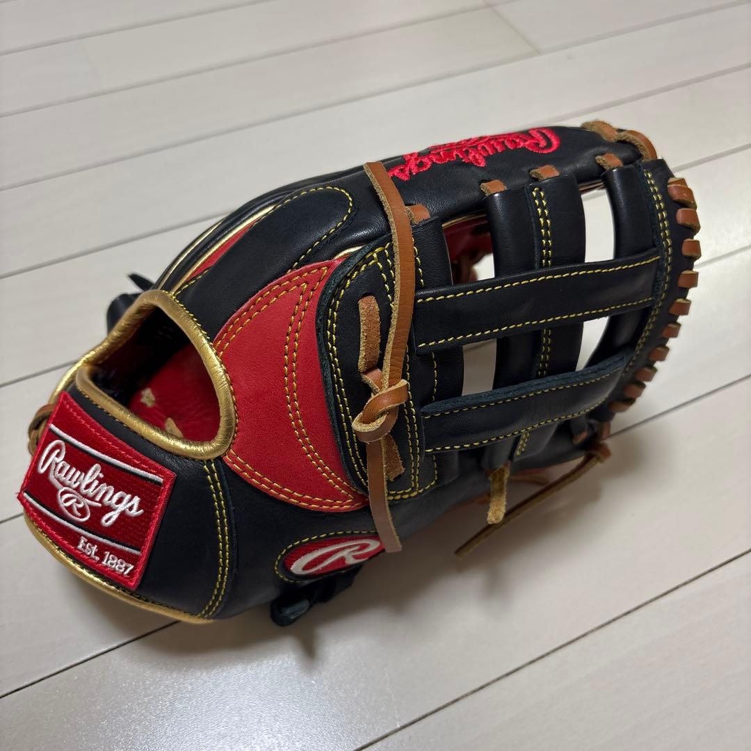 嘉数宜三　ローリングス　グローブ　一般軟式　ゴールドグローブ