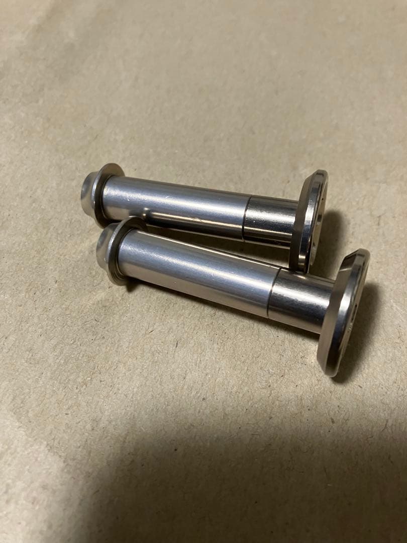 DRT バリアルノブ　2本セット　シルバー　ファット＆スリムノブセット