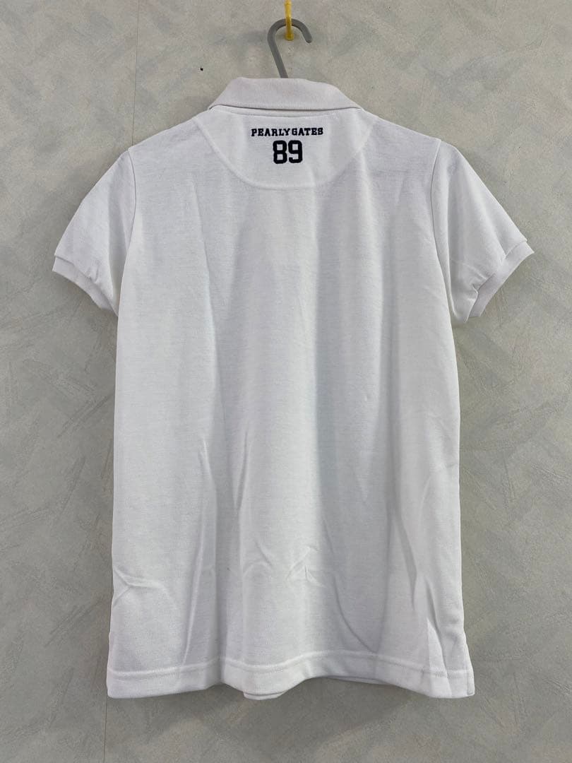 未使用品 PEARLY GATES ポロシャツ 0 レディース 迷彩 ニコちゃん