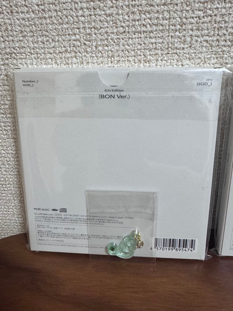 Number_i GOD_i CD(BON .INZM.GOD_iver）3枚