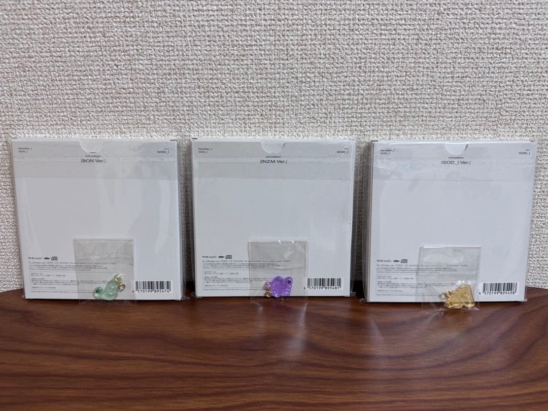Number_i GOD_i CD(BON .INZM.GOD_iver）3枚