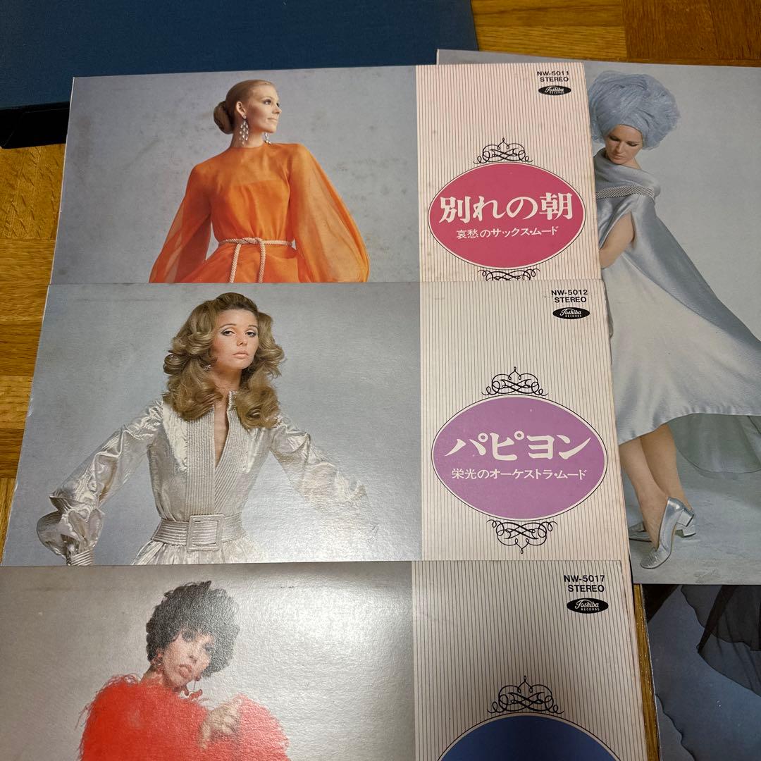 昭和レトロ レコード 別れの朝 ワールドレコードクラブ