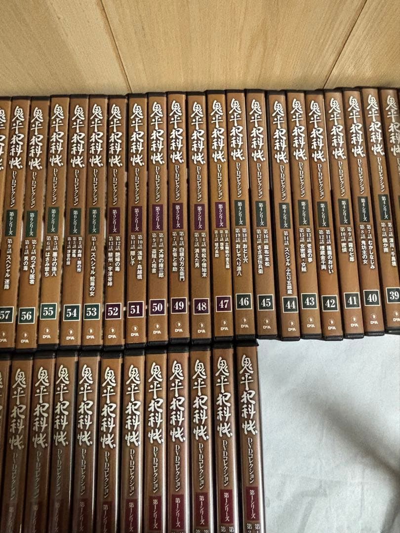 デアゴスティーニ 鬼平犯科帳 DVD全81巻