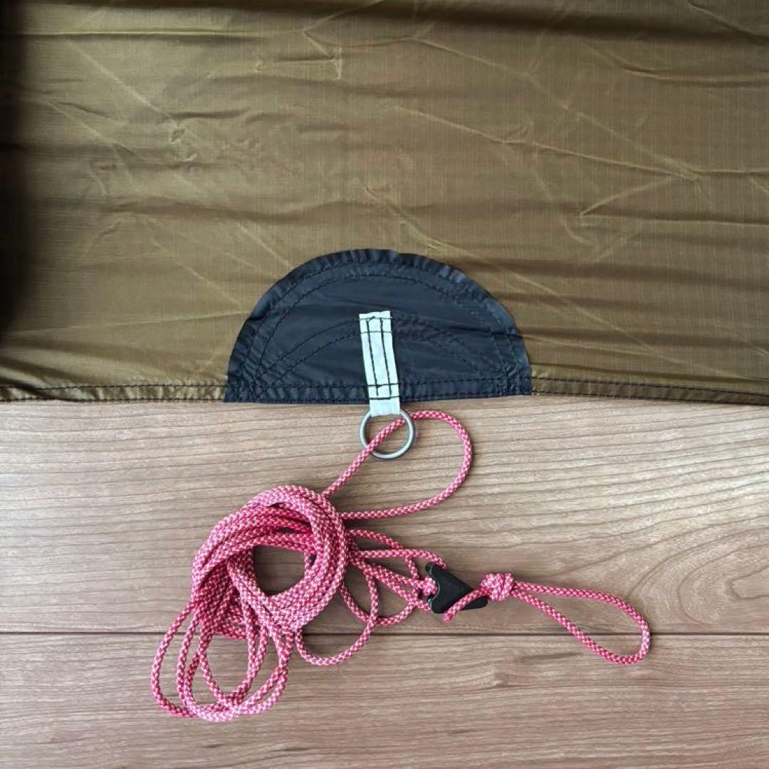 【美品】HILLEBERG TARP 20XP ヒルバーグ タープ サンド