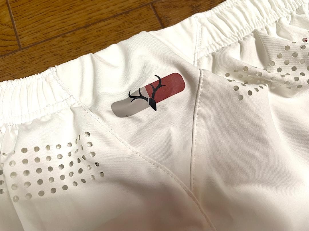 ナイキNIKE｜美品｜鹿島アントラーズ｜ オフィシャルホームゲームパンツ｜白｜L