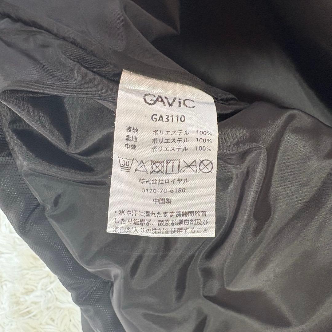 ほぼ未使用　ガビック　アウター　ジャンパー　L 中綿　ダウンジャケット　ブラック