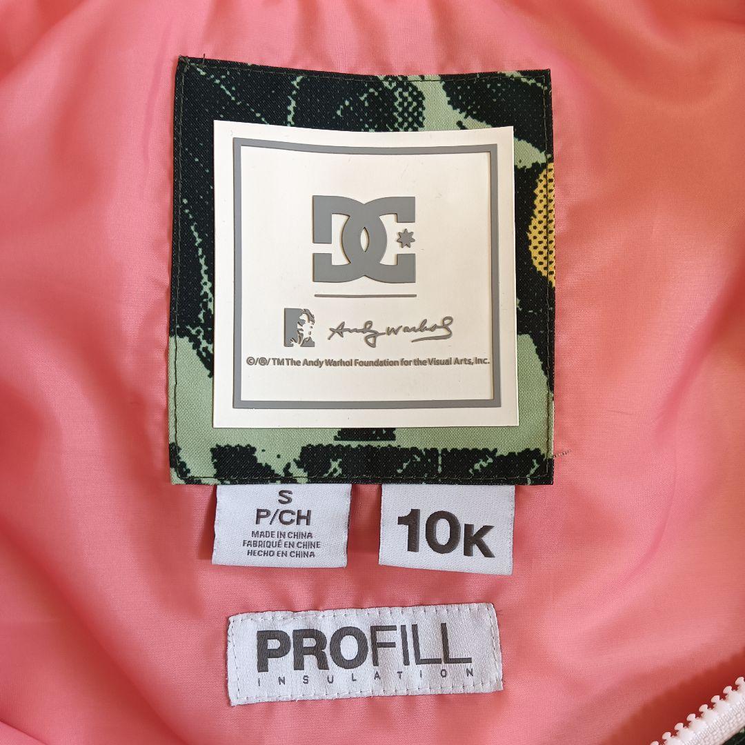 DC コラボ Andy Warhol スノボウェア 限定 アノラック 美品 S