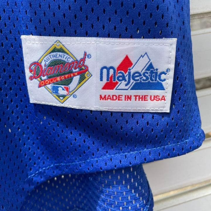 希少　USA製 90's NY.メッツNOMO16 vintage ゲームシャツ