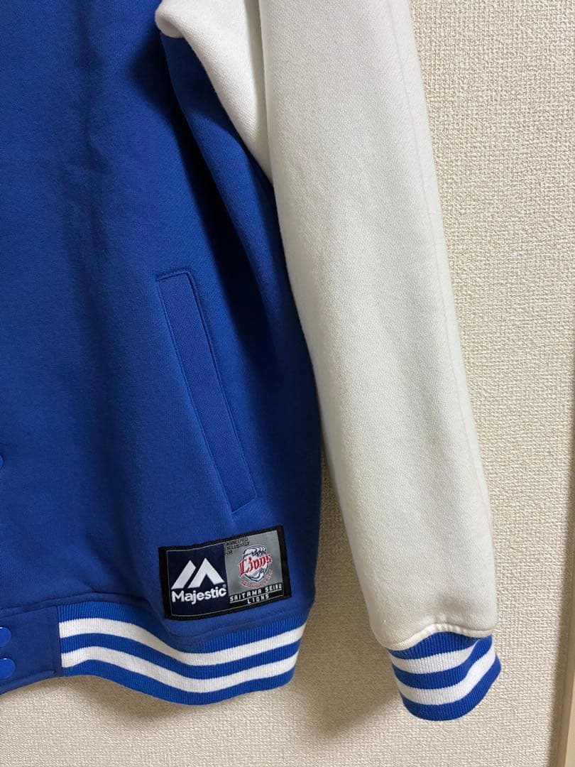 西武ライオンズ レターマンジャケット Majestic スタジャン 黄金期