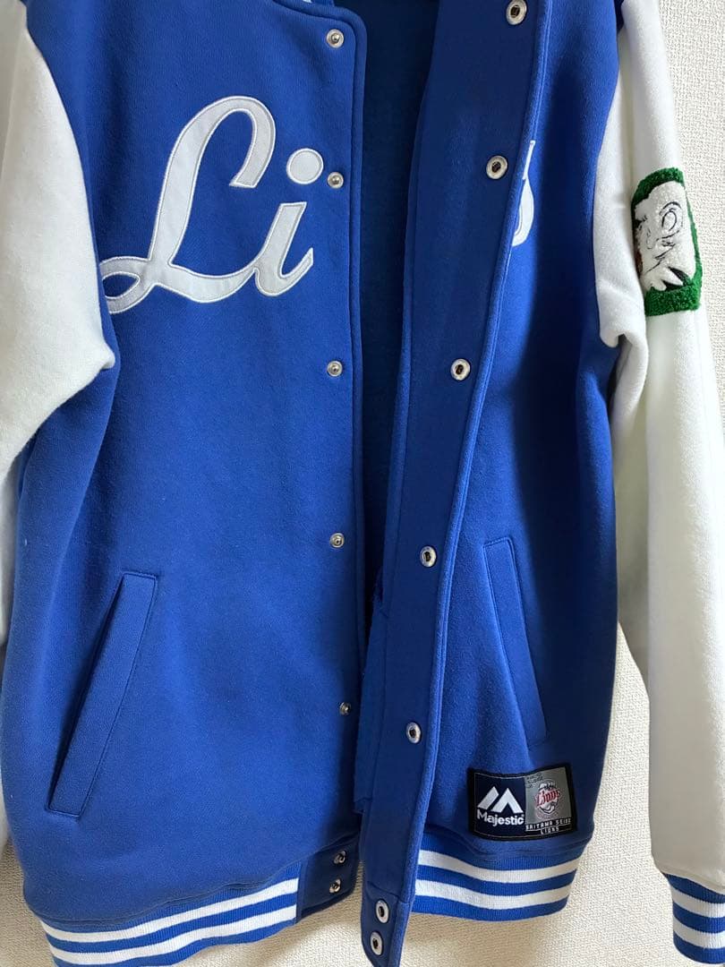 西武ライオンズ レターマンジャケット Majestic スタジャン 黄金期