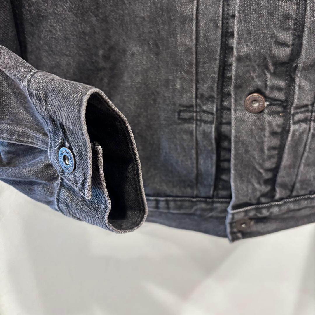 Levi's プレミアム 1stデニムジャケット ブラック ウォッシュ加工