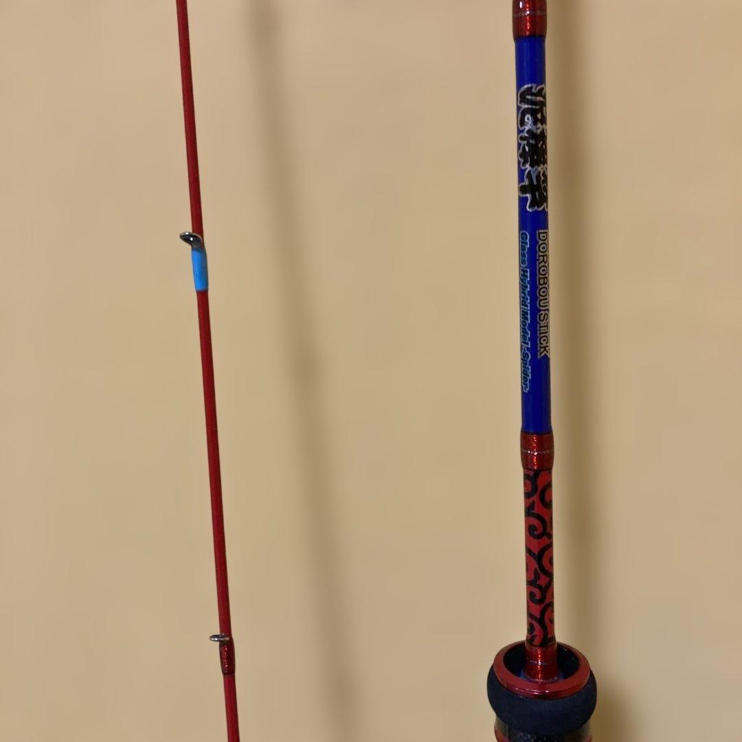 ジークラック泥棒竿スパイダー DＯ RＯーB603Ｌ赤青イカメタルベイトロット