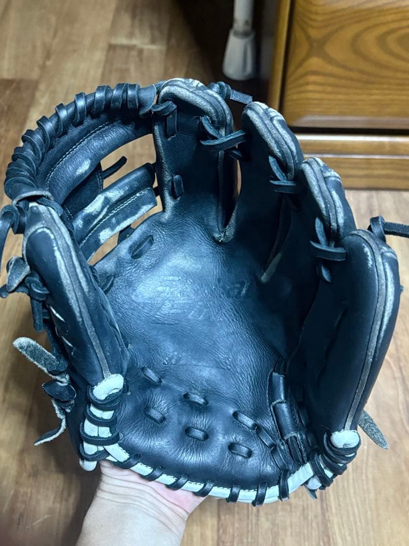 Mizunoグローバルエリート 硬式野球グローブ 黒