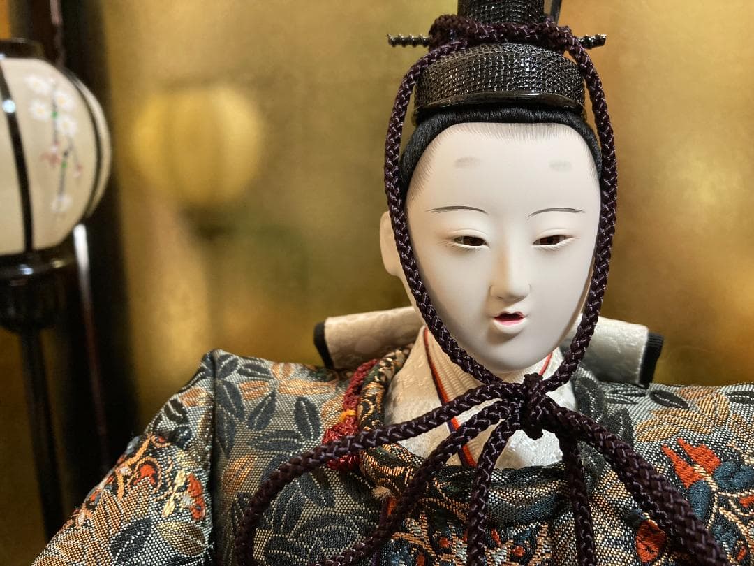 【大きめのおひなさま】※「金屏風・台座」は別で出品しています