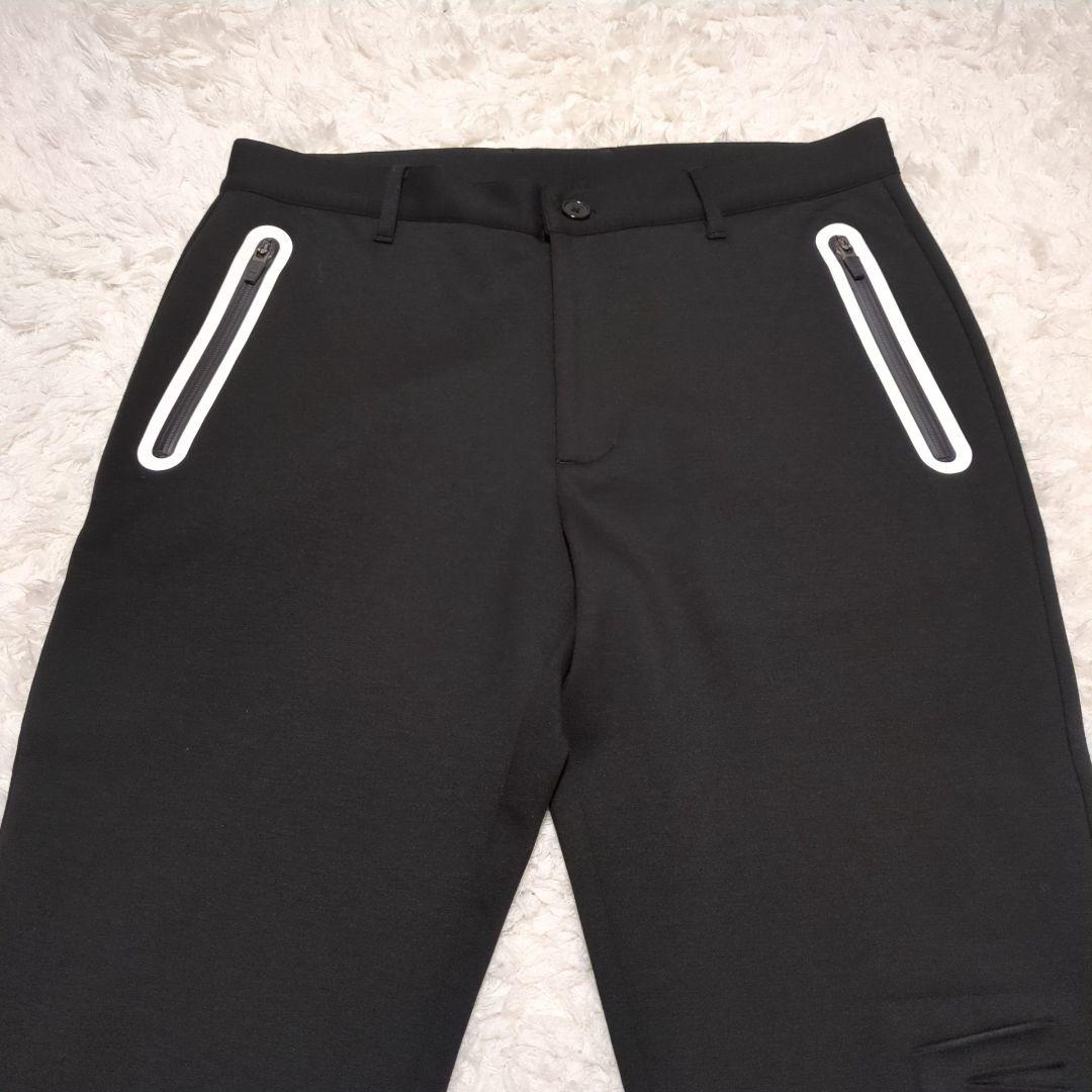 V TWELVE LUX♦LX TEC PANTS ボンディング パンツ 黒 L