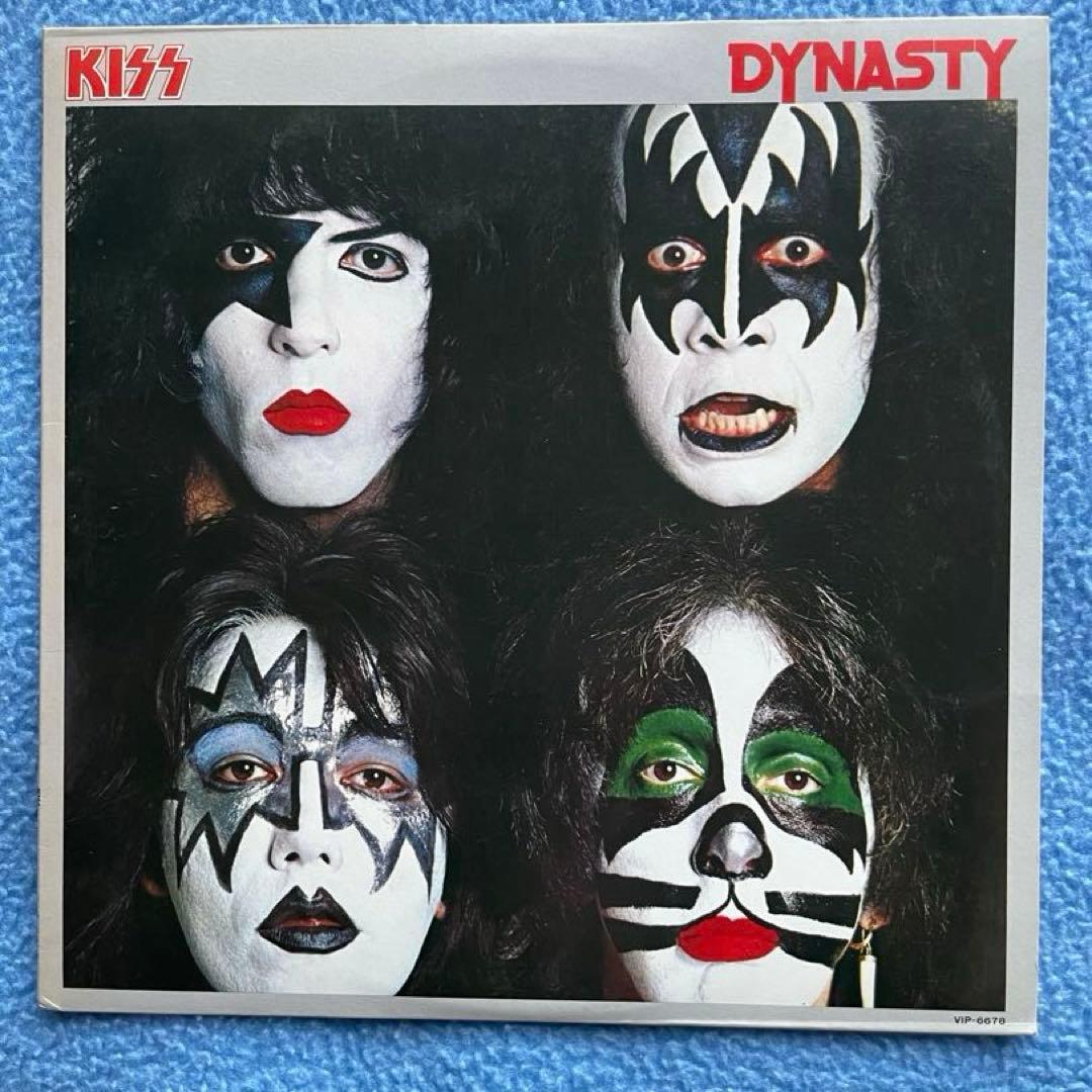 KISS レコード 4枚セット売り。 LOVE GUN 、DYNASTY、他