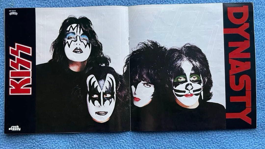 KISS レコード 4枚セット売り。 LOVE GUN 、DYNASTY、他