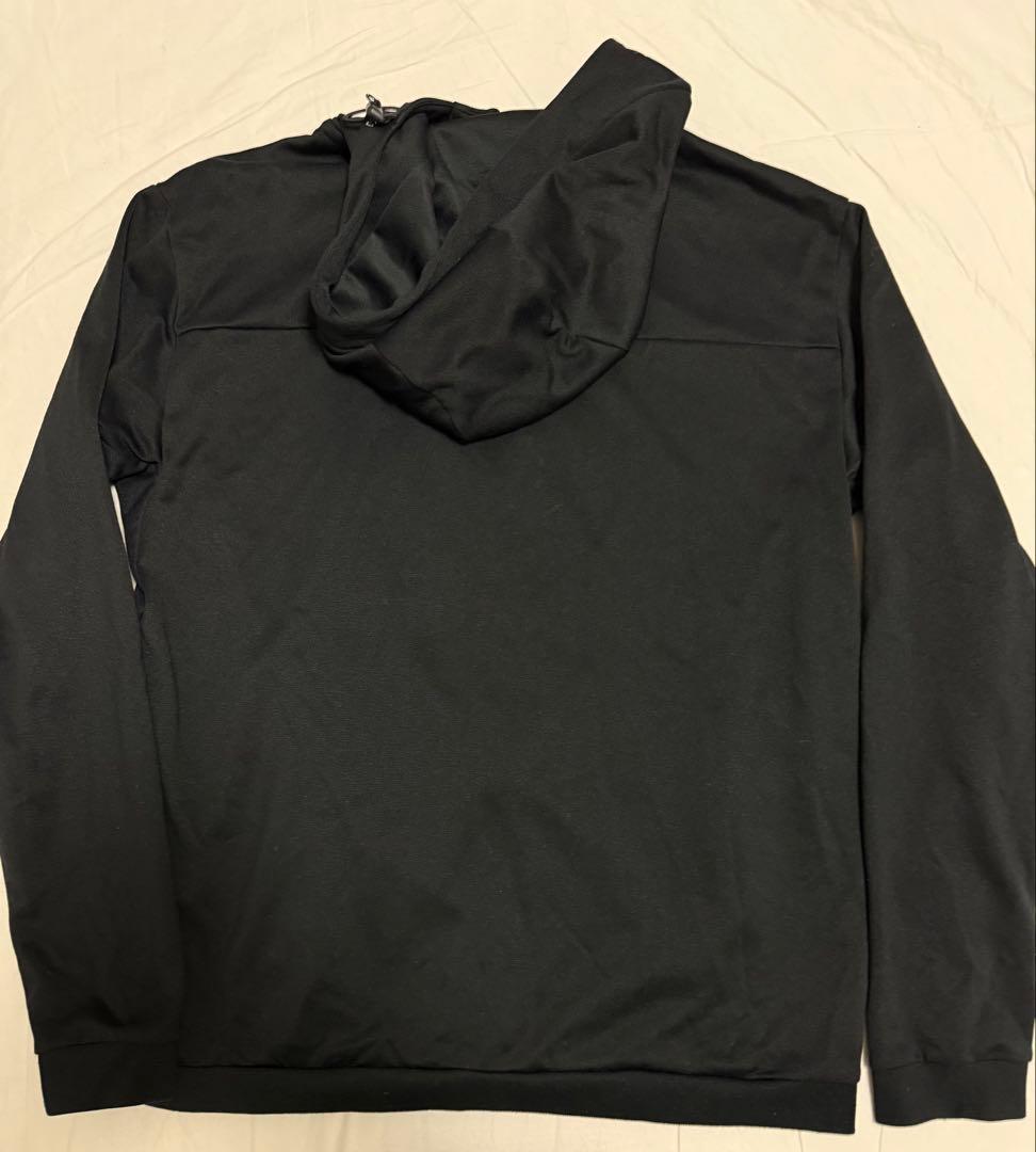 カンタベリー　RUGBY +ラグビープラス　ジップパーカー　ブラック