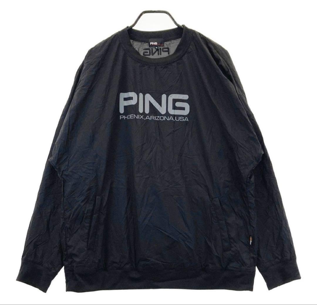 M 新品　PING ツインレイヤードアウター ブルゾン レディース　ブラック