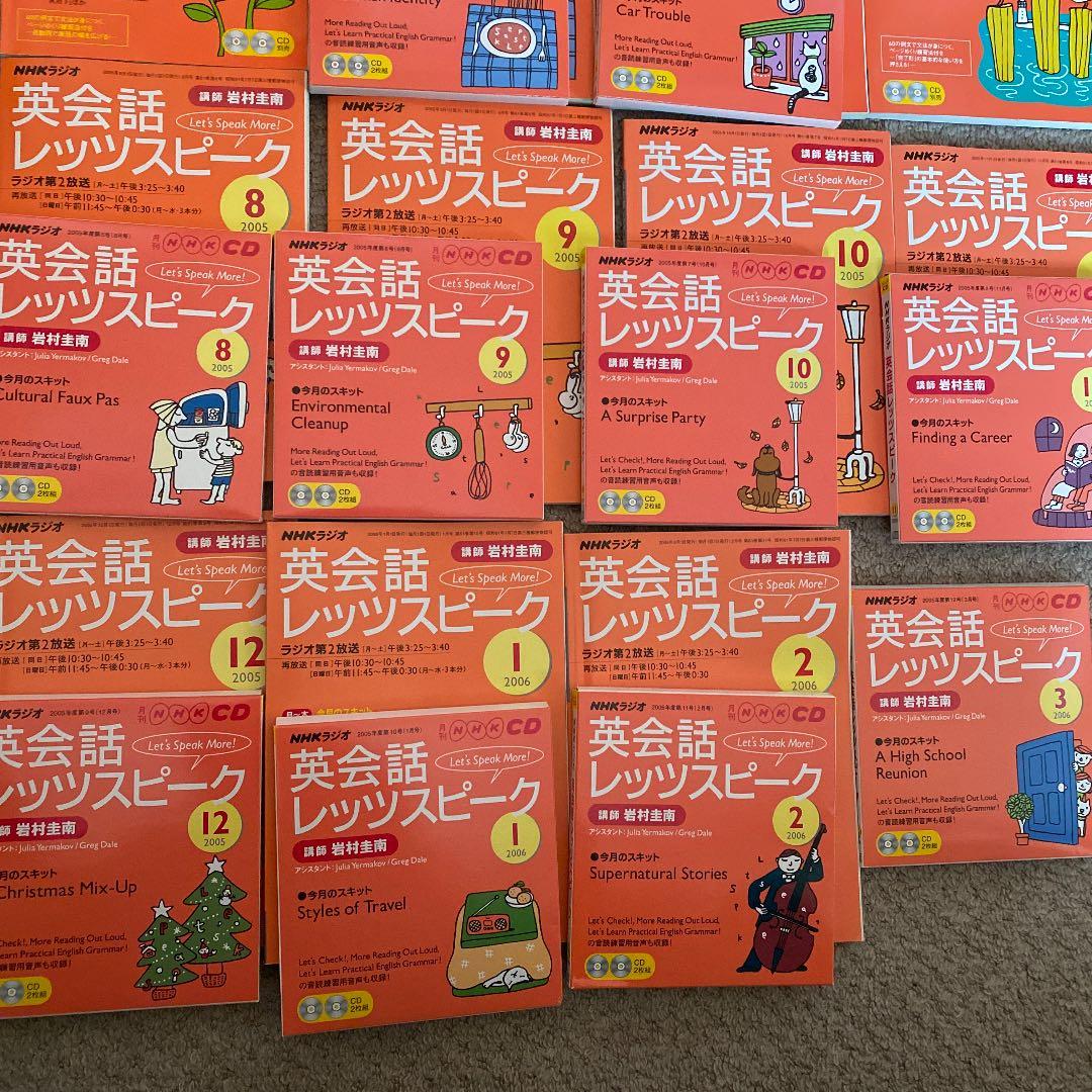 NHK 英会話レッツスピーク　CDとテキストのセット